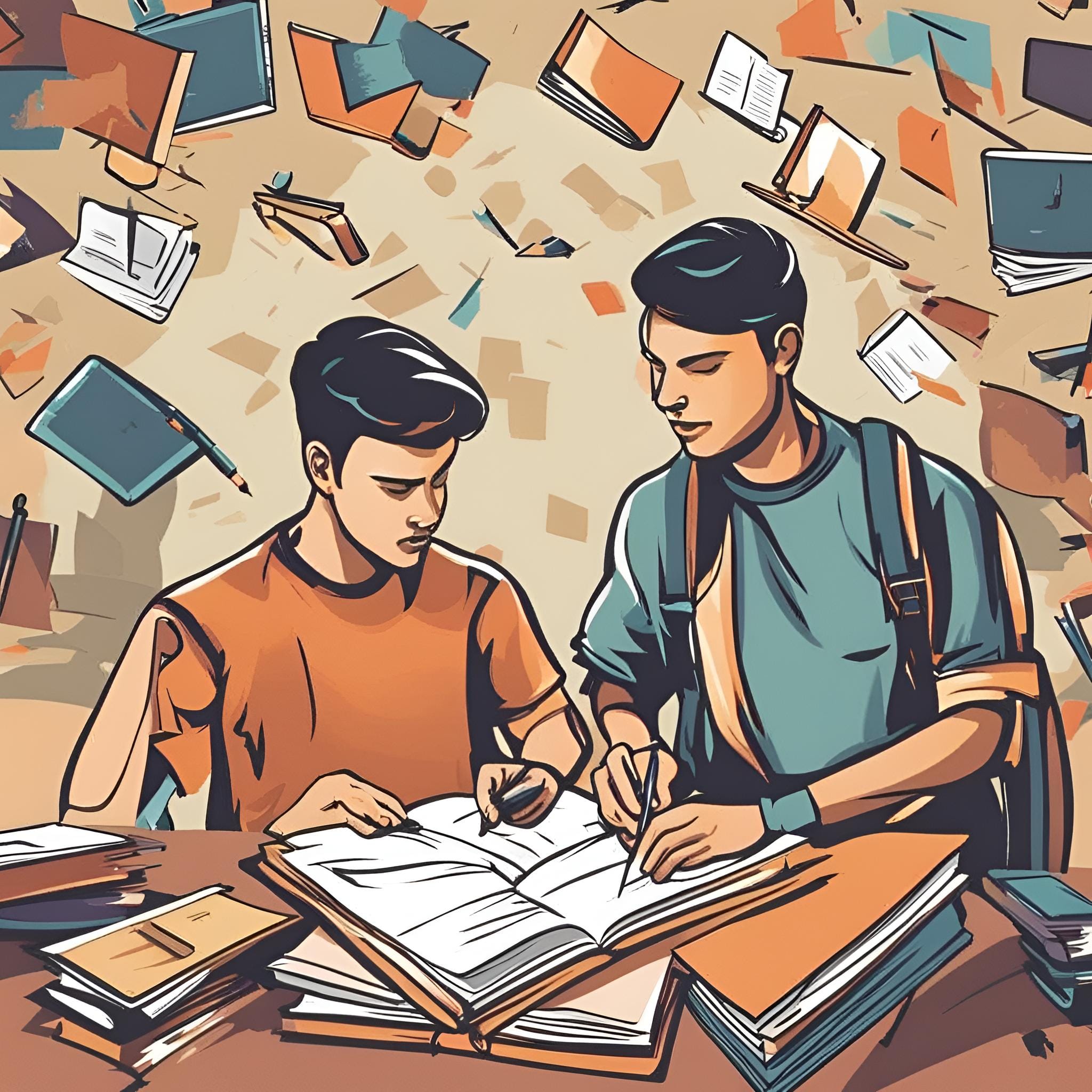 Students preparing for JEE Exam and making strategies for them.